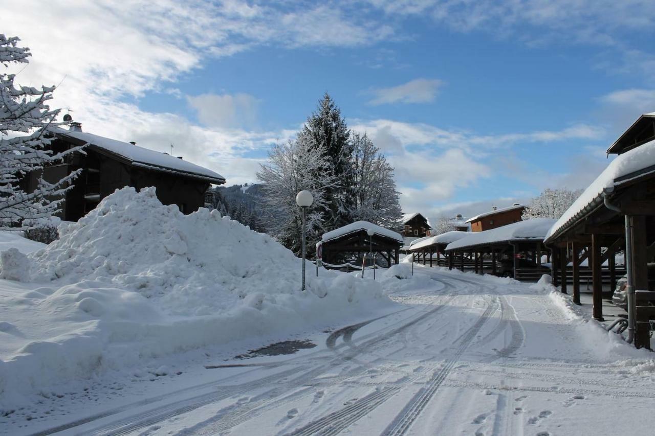 Chalet Des Pistes Межев Экстерьер фото