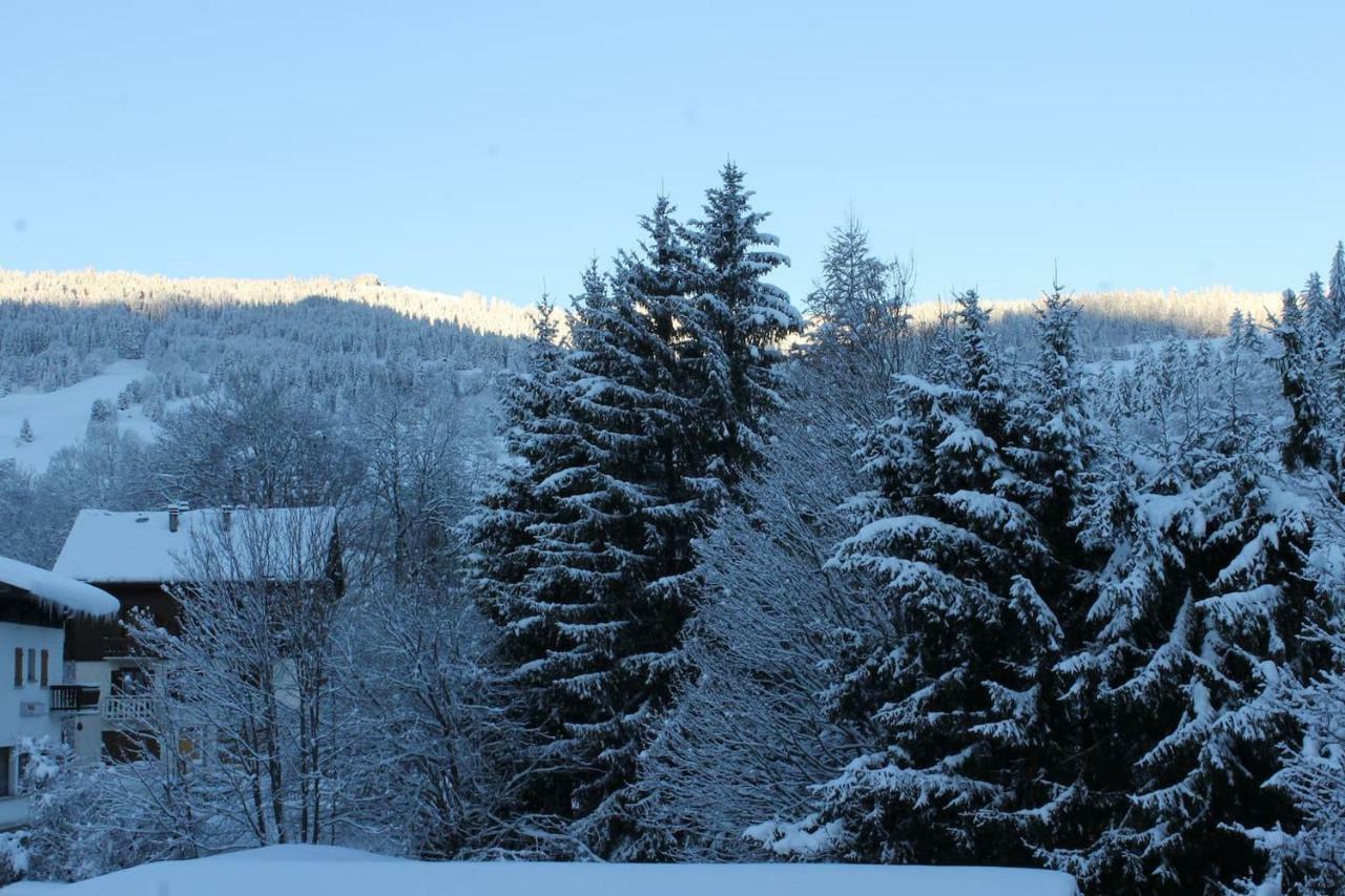Chalet Des Pistes Межев Экстерьер фото